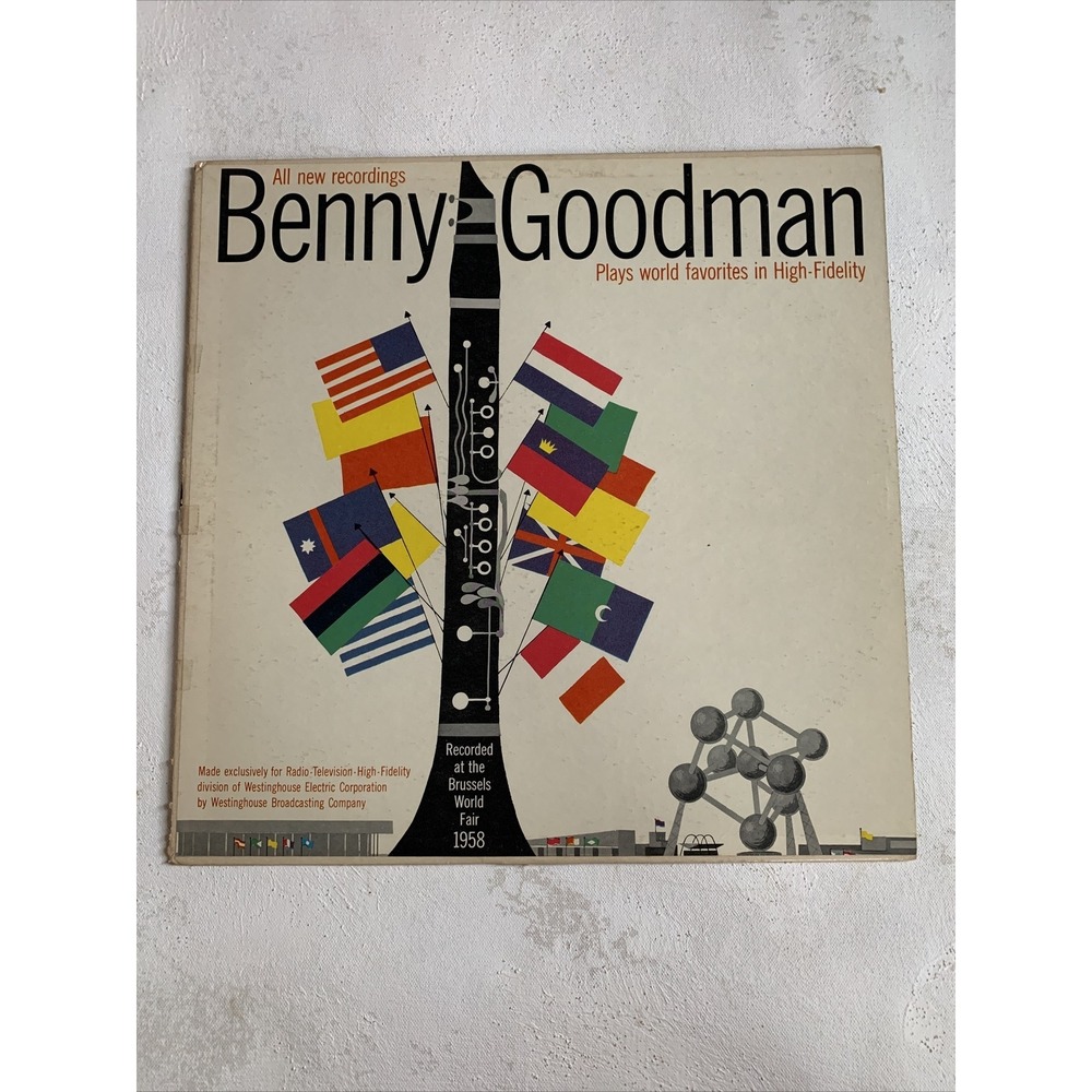 Benny Goodman Plays World Favorites - Vinyl LP Record Album - Westinghouse